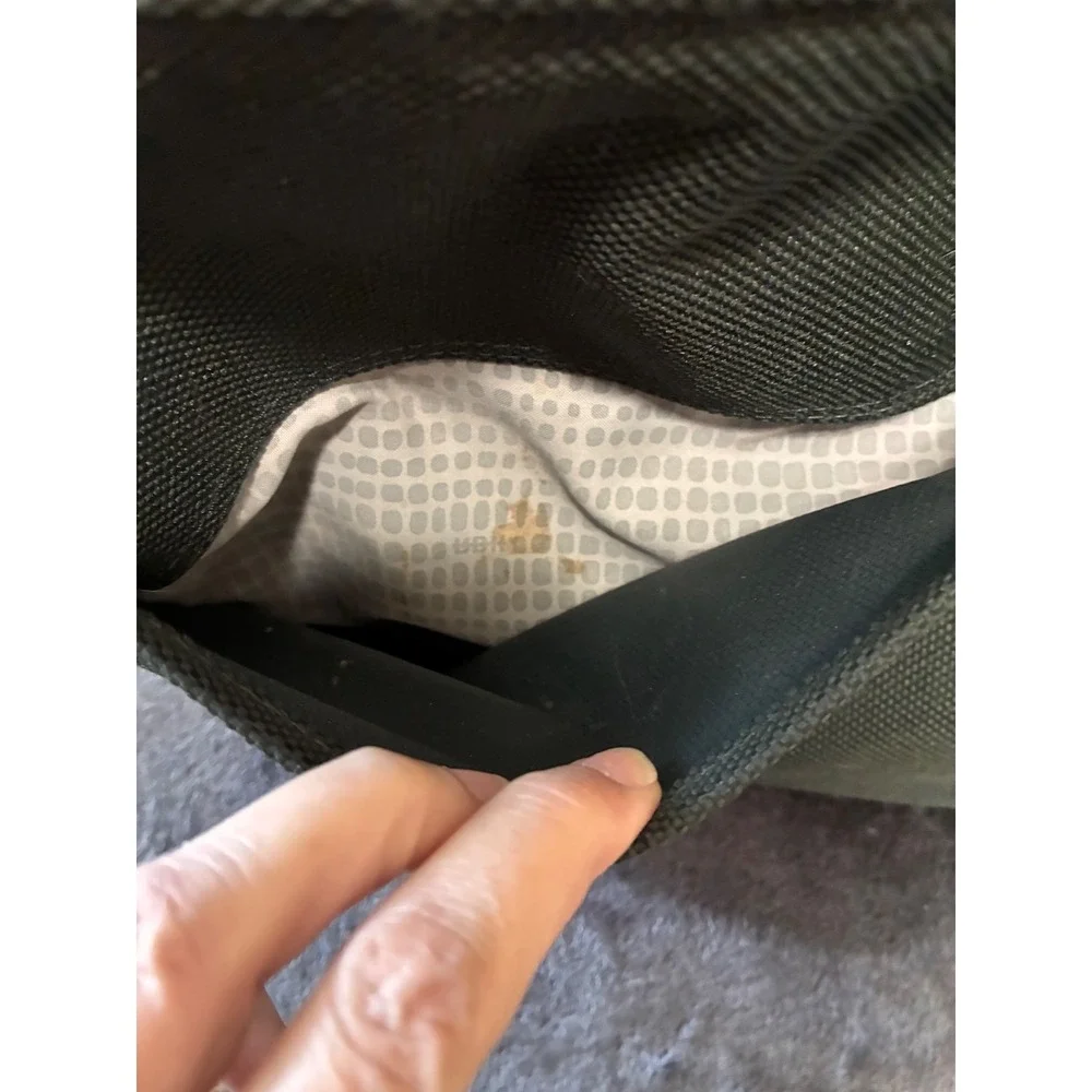 Vintage Ricardo Beverly Hills Big Sur Green Ballistic Nylon Duffel Travel Bag